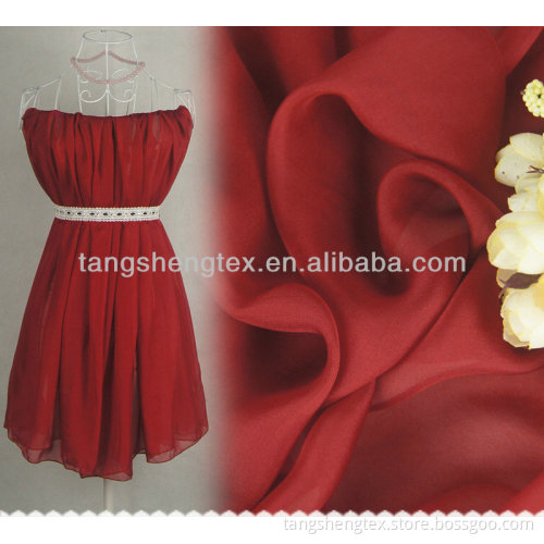recycled poly small floral plain chiffon fabric ,printed floral chiffon fabric,polyester chiffon fabric